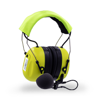 Yellow 900 2Talk headset with boom mic