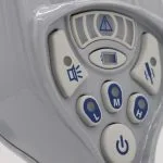 handheld metal detector close-up