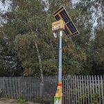 Solar Compound Light on site