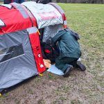 900Safe Shel in use