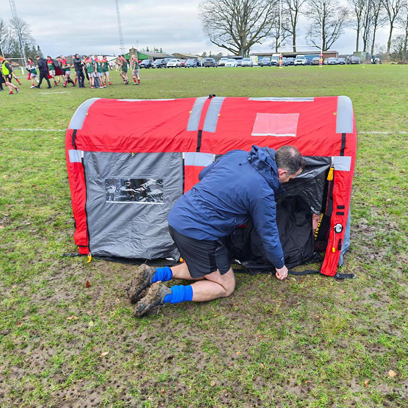 Safe Shel in use