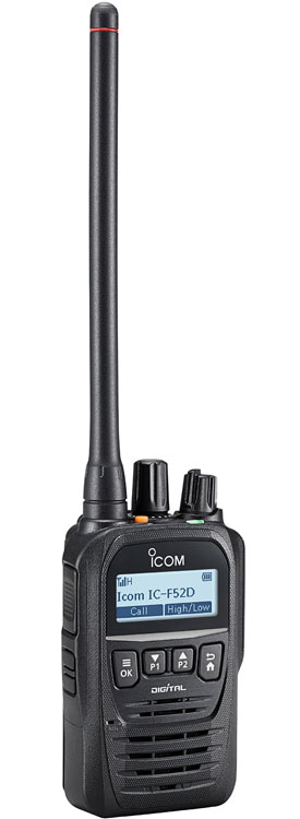Icom IC-F52D Portable Radio