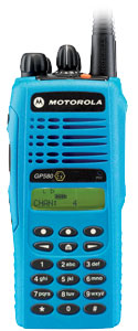 Motorola GP580 ATEX Blue Portable Radio